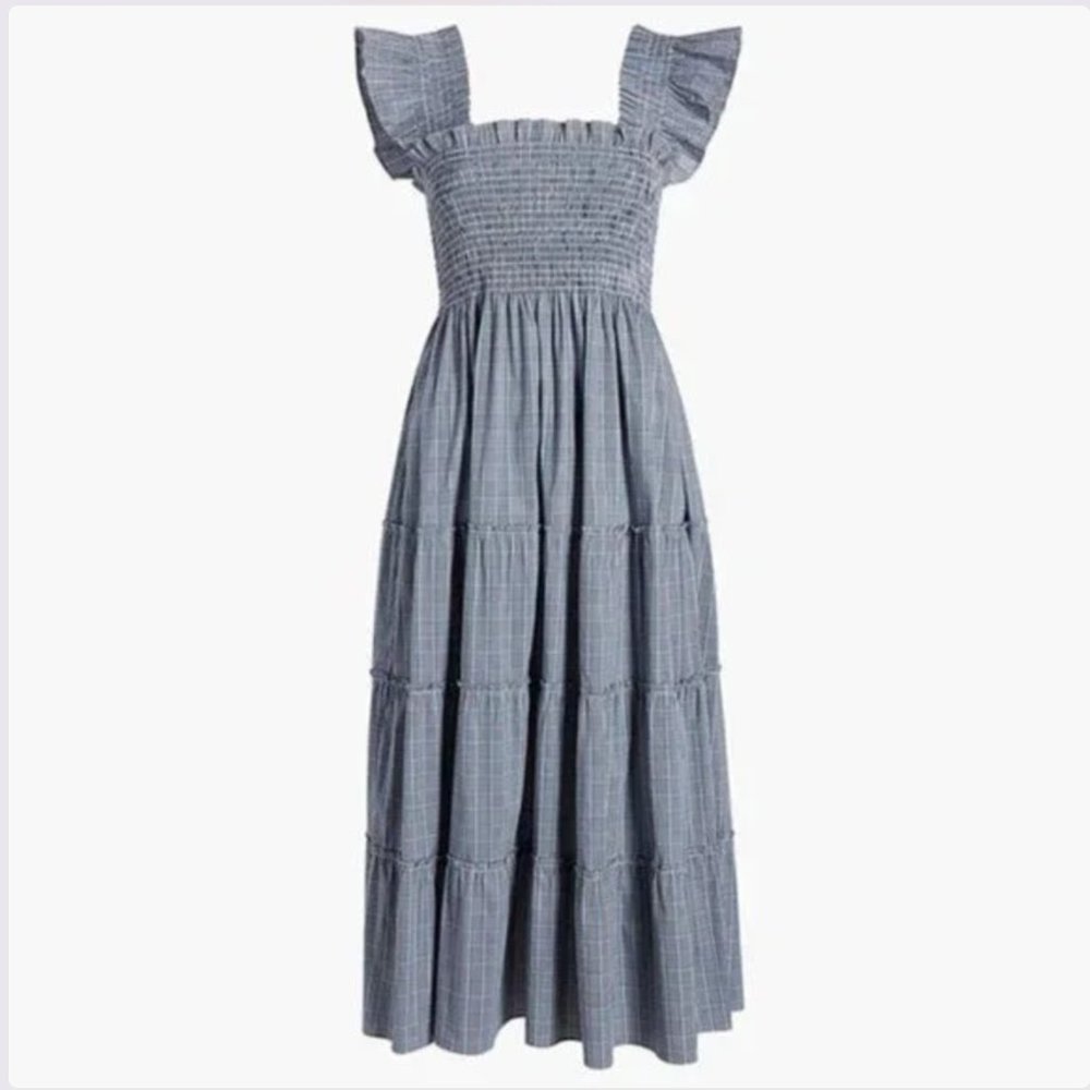 The Ellie Nap Dress  - Tai Check / XS - Hill House